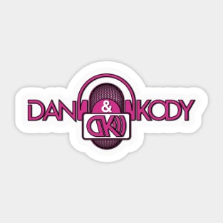 Dan & Kody Podcast Logo Sticker